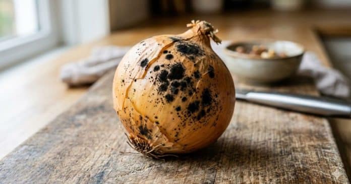 Manchas pretas na cebola não é sujeira: Entenda por que você nunca deve ignorar esse sinal