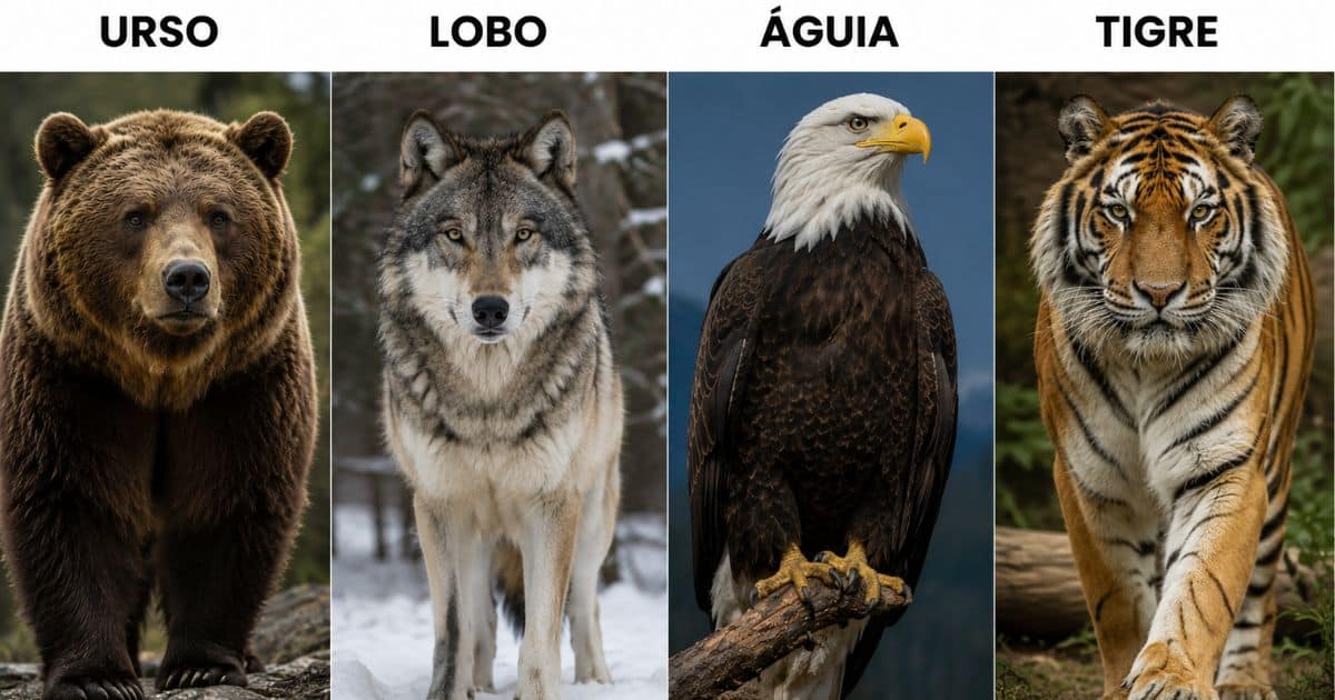 Que animal você escolheria ser? Sua resposta revela algo inesperado sabiaspalavras.com - Que animal você escolheria ser? Sua resposta revela algo inesperado