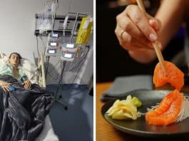 Ela comeu sushi e semanas depois sofreu AVC, cirurgias e recebeu um diagnóstico devastador aos 27 anos