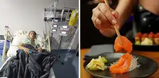Ela comeu sushi e semanas depois sofreu AVC, cirurgias e recebeu um diagnóstico devastador aos 27 anos Ela comeu sushi e semanas depois sofreu AVC, cirurgias e recebeu um diagnóstico devastador aos 27 anos