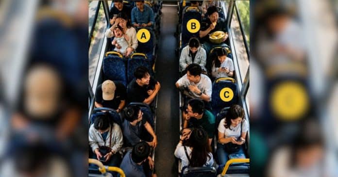Qual lugar você escolheria para sentar em um ônibus lotado? O resultado deste teste vai te surpreender