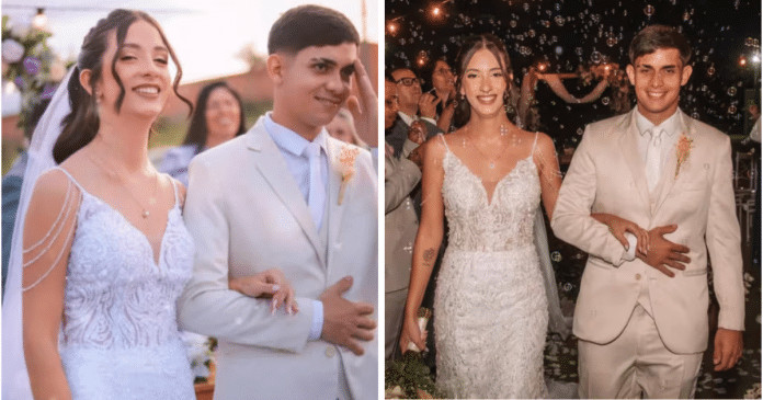 ‘Realizaram o sonho’: desabafa mãe após morte de filha recém-casada e marido 20 dias após casamento