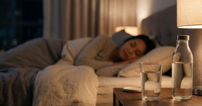 O perigo oculto de beber a água que ficou ao lado da cama durante a noite