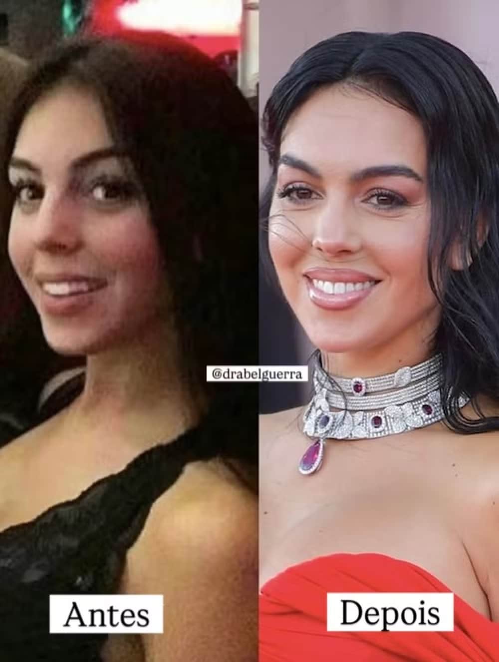 sabiaspalavras.com - Georgina Rodr&iacute;guez teve impressionante transforma&ccedil;&atilde;o 10 anos ap&oacute;s conhecer Cristiano Ronaldo: &ldquo;Irreconhec&iacute;vel&rdquo;