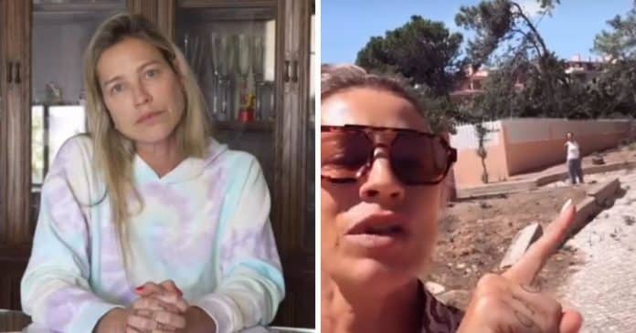 Luana Piovani perde a paciência, discute com vizinha por causa de cachorro e filma tudo