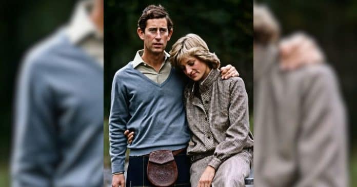 Detalhe escondido em foto antiga da Princesa Diana e do Rei Charles volta a chamar atenção décadas depois