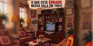 O que está errado nessa sala em 1994? Esta imagem esconde um erro que quase ninguém percebe