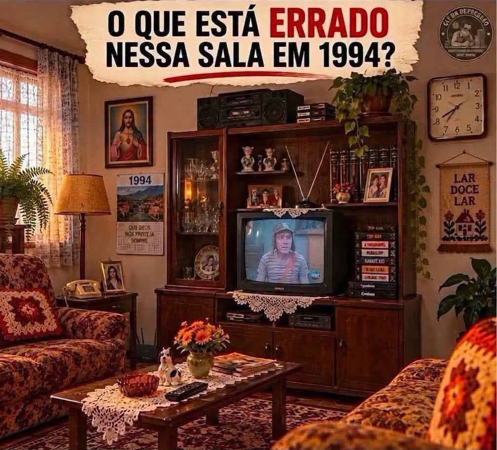 sabiaspalavras.com - O que est&aacute; errado nessa sala em 1994? Esta imagem esconde um erro que quase ningu&eacute;m percebe