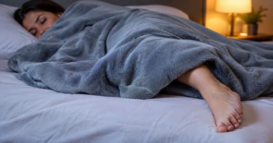 Você é daquelas que precisam deixar o pé para fora do cobertor na hora de dormir? O motivo pode te surpreender