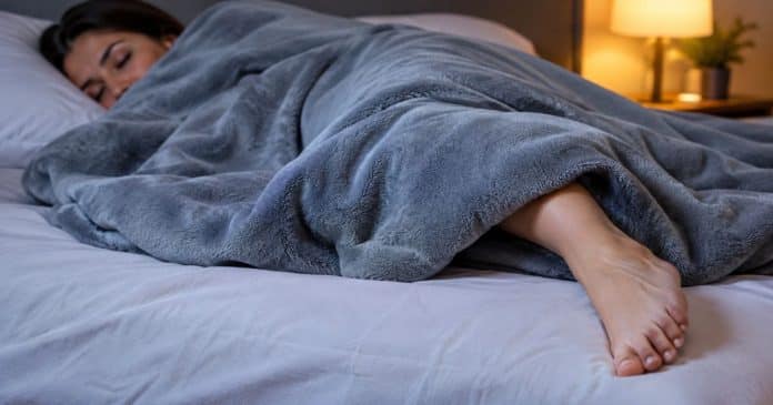 Você é daquelas que precisam deixar o pé para fora do cobertor na hora de dormir? O motivo pode te surpreender