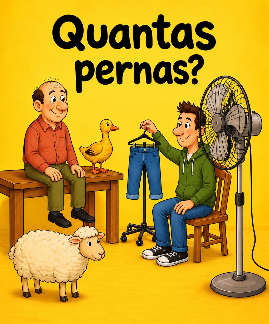 sabiaspalavras.com - Poucos acertam... quantas pernas existem nesta imagem? Este desafio visual esconde muito mais do que parece
