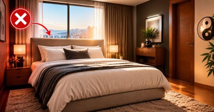 Sua cama está nessa posição? Segundo o Feng Shui, você pode estar cometendo um grande erro