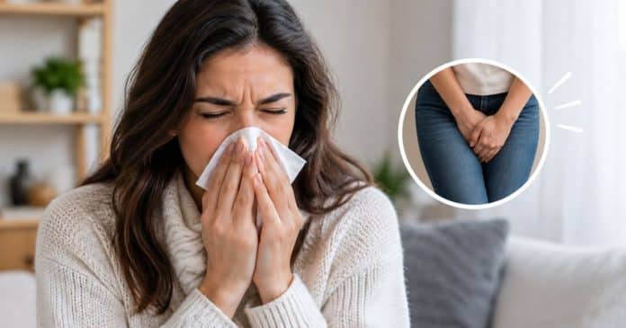 Você espirra e sente que “escapa” xixi ? Seu corpo pode estar dando um alerta importante